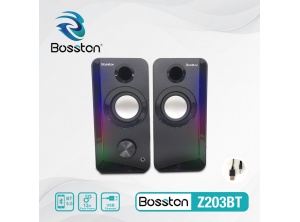 Loa 2.0 Bosston Z203-BT Led (Bluetooth)