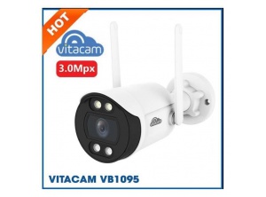 Camera IP Vitacam VB1095 3.0Mpx  2 Anten