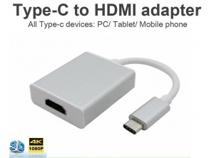 Cable Type-C ---->  HDMI 
