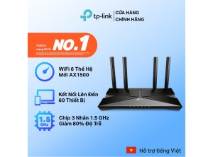 Phát Wifi TPLink Archer AX10 wifi 6 AX1500 - Router Wifi B/G/N/Ac 2.4ghz/5ghz Băng Tần Kép - Chính Hãng