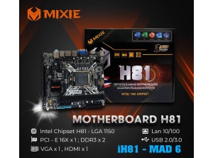 Mainboard Mixie H81 chính hãng