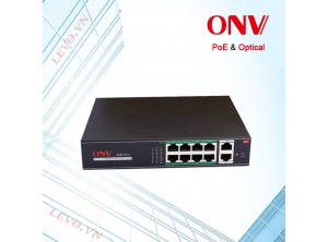 Switch POE ONV 8 + 2 port H1108PLS