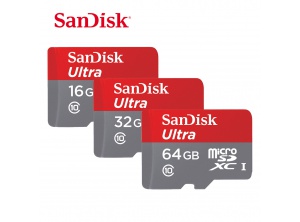 Thẻ Nhớ MicroSD Sandisk 16G - 100Mb/s Class 10 Box